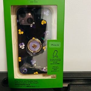 Kate Spade iPhone 13/14 case with ring